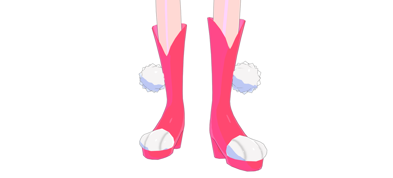 Cure Whip's Boots by FredbearRNM on DeviantArt