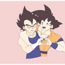 Vegeta and Goku