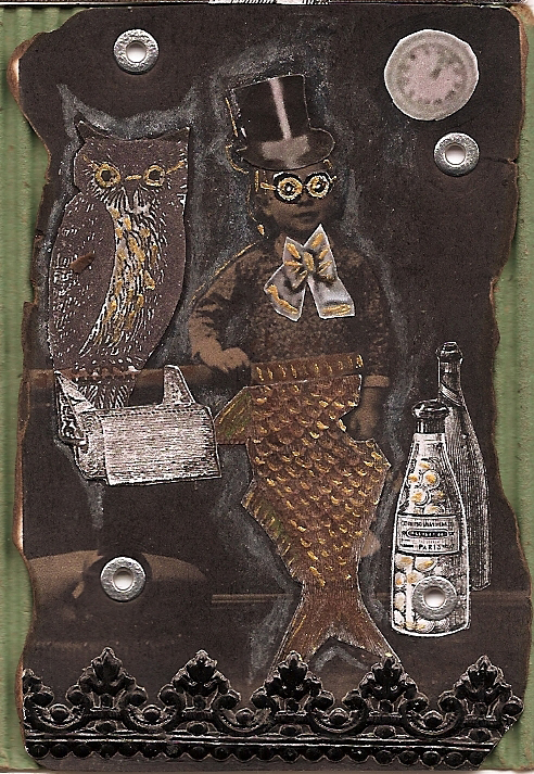 ATC Steampunk Mermaid