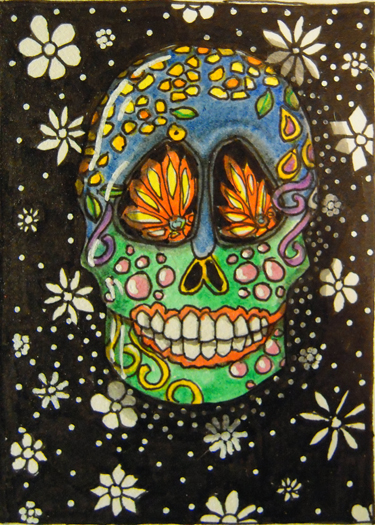 ATC Calavera Pop