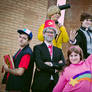 Gravity Falls cosplay group!