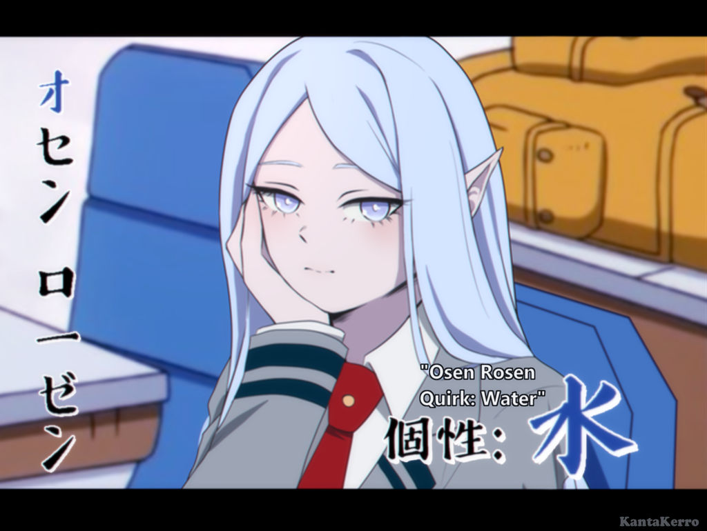 wallpapers Mha Oc Female Water Quirk bnha oc osen rosen fake screenshot by