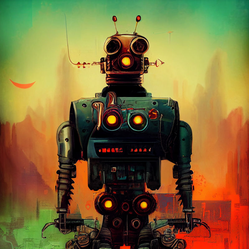 nice color robot by sosdesignn on DeviantArt