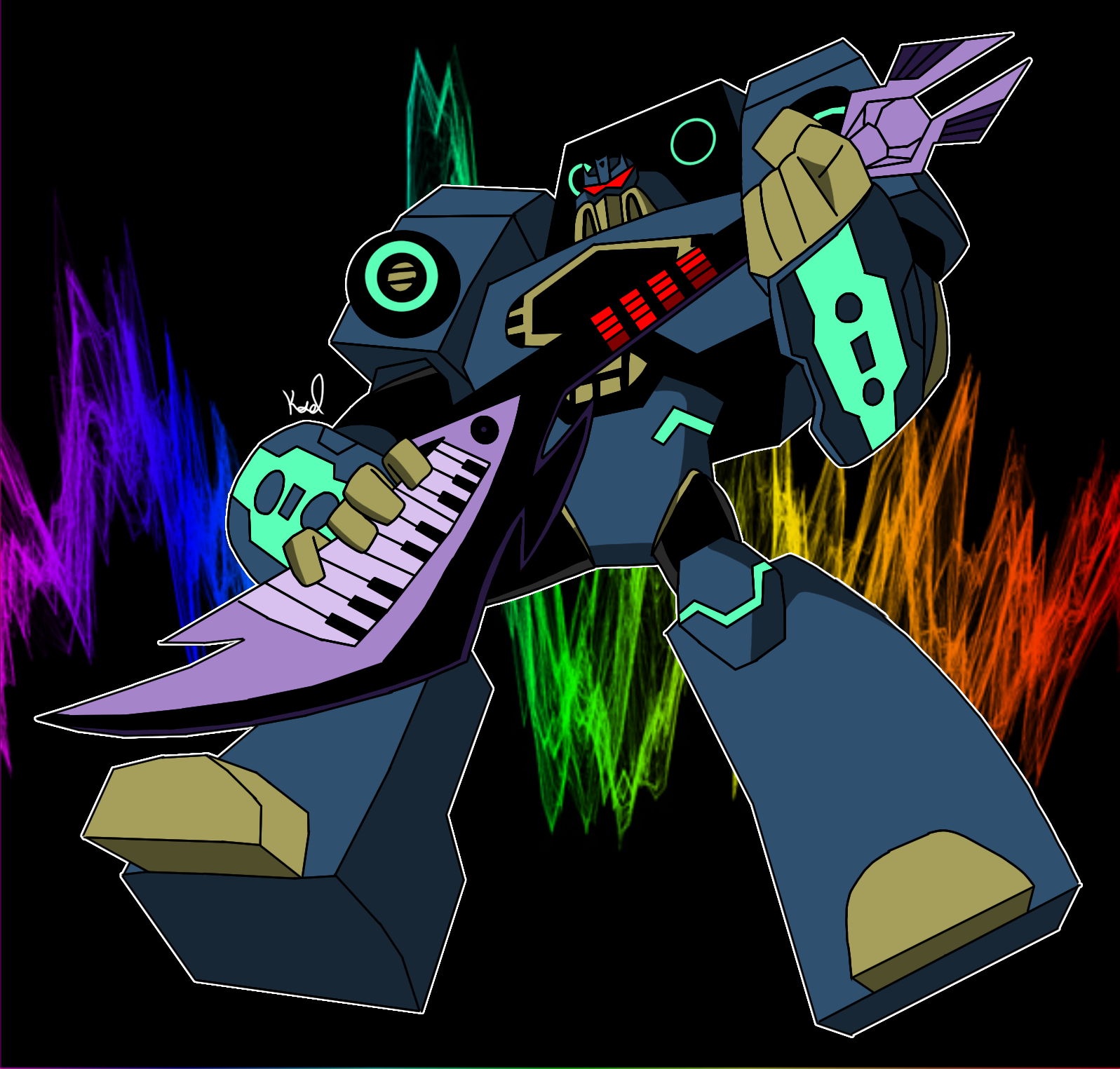 Soundwave (animated) by gingerkyuketsuki on DeviantArt