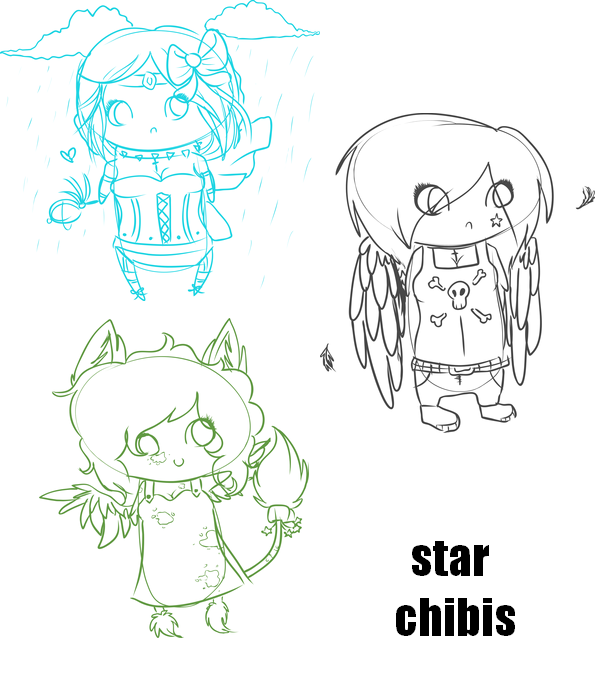 star chibi examples by melonkisses on DeviantArt
