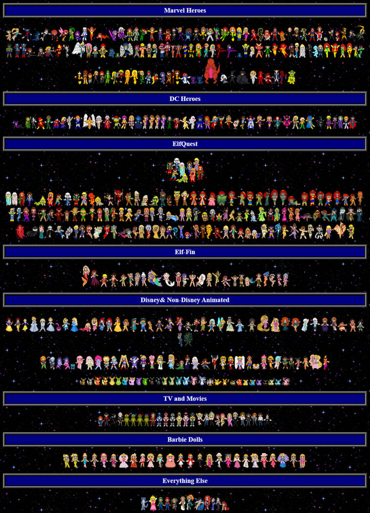 Sprite Sheet - updated 01/01/22