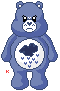 Grumpy Bear by katcombs on DeviantArt