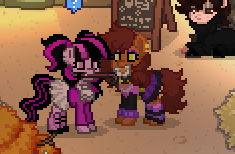 Look who I found on Pony Town!