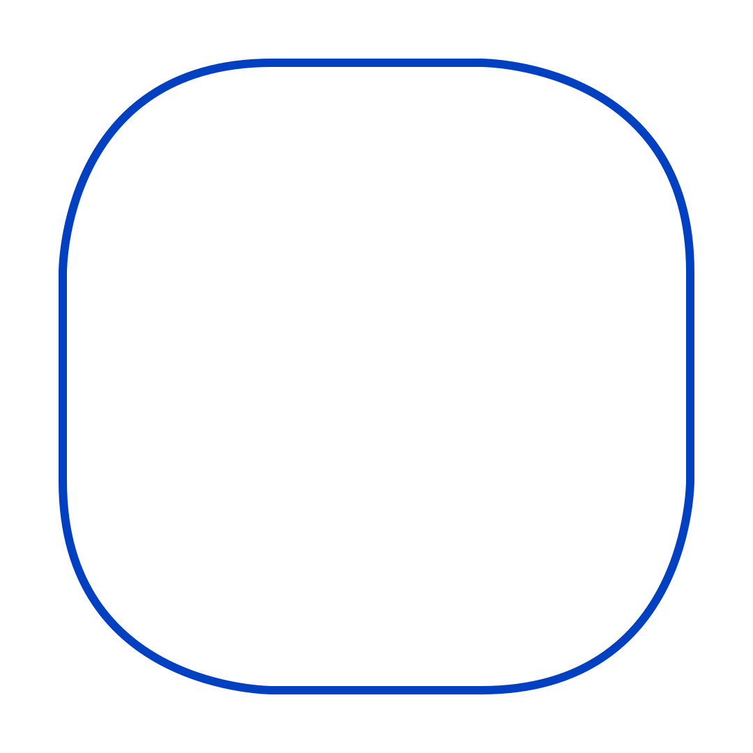Rounded Square Blue Outline Mask OBS by JungleCreed on DeviantArt