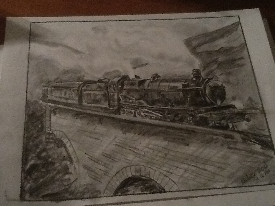 Hogwarts Express Drawing by MelieseReidMusic on DeviantArt