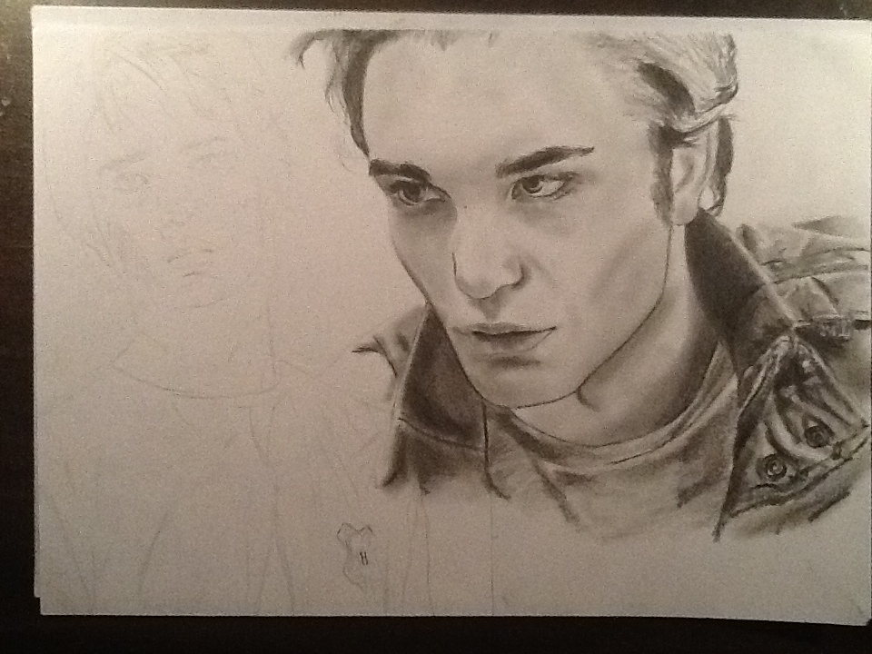 Edward Cullen drawing WIP