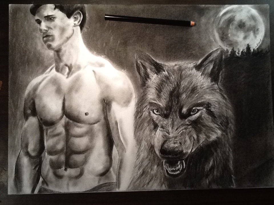 Jacob Black/Taylor Lautner drawing