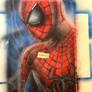 The Amazing Spider-Man airbrush painting
