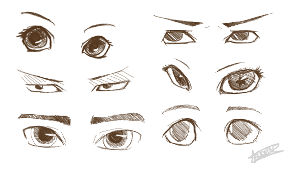 Anime-Eyes-Drawing-125 by Hurayko on DeviantArt