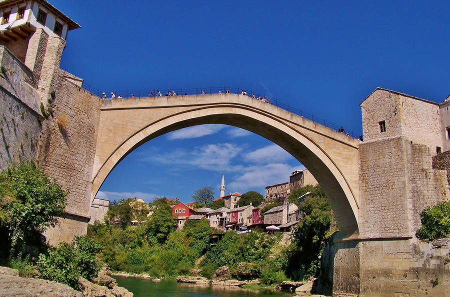 Mostar Writing Stari Most - Mostar Koprusu by fiyonk14 on DeviantArt