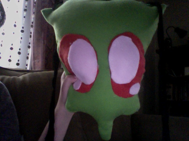 LIFE SIZED ZIM PLUSH WIP HEAD