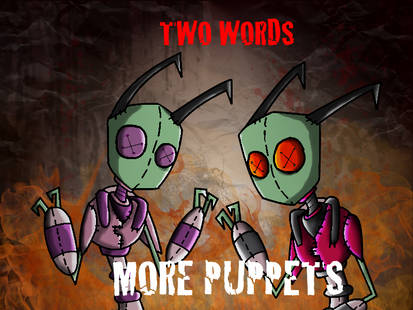 two words more puppets