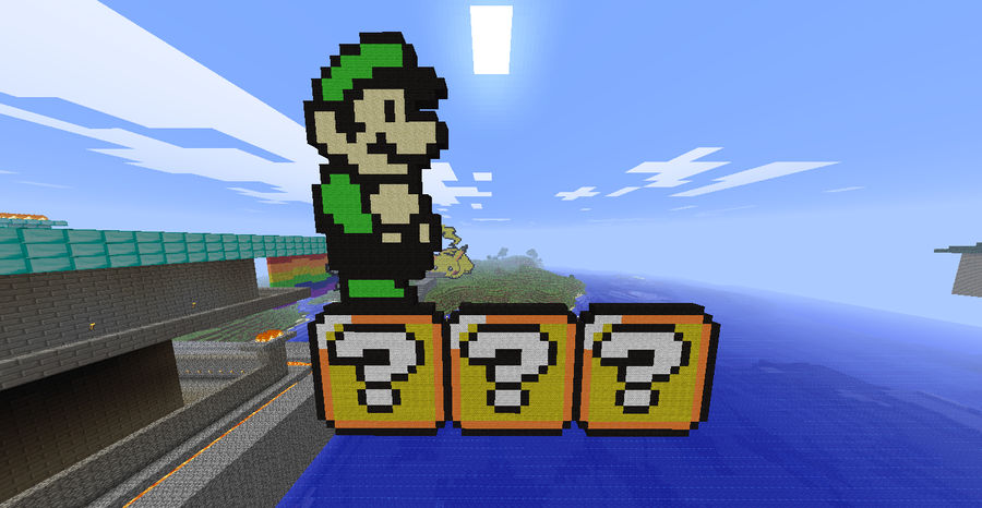 Minecraft Luigi Model Json Format Luigi - Minecraft by BloodyRoxXanne on DeviantArt