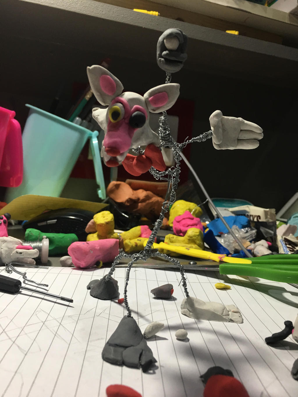 All mangled up (Wire Mangle model) by br4ndonm4rio on DeviantArt