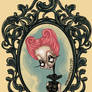 Tattoo Commision: Pink Head Pin Up Girl