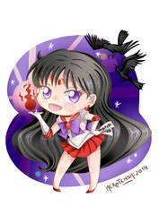 Chibi Sailor Mars by MeroTenshi