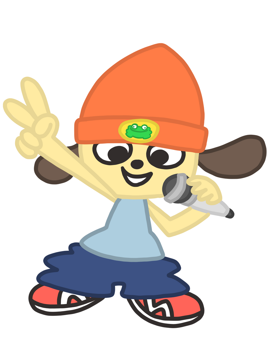 Parappa the rapper by Flamez-2 on DeviantArt