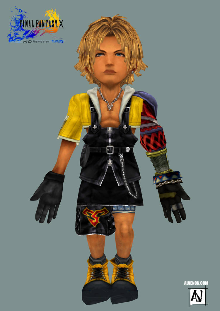 Tidus FF10 ff9version by alvenon