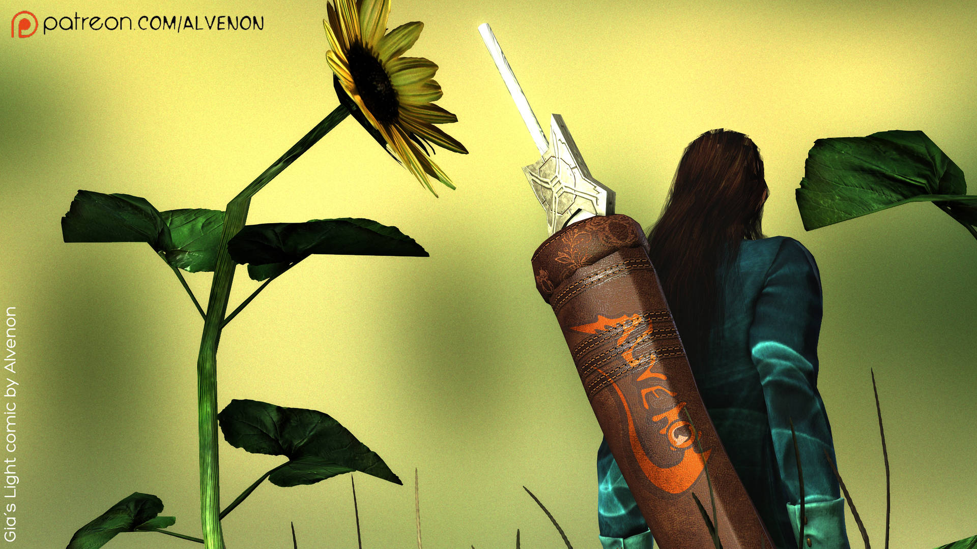 Gias Light #6 Rahazshi Sword by alvenon
