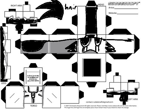 Papercraft Gold by sonickrocket on DeviantArt