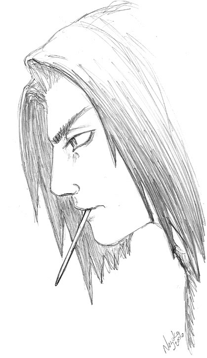 Genma Profile with Nice Hair