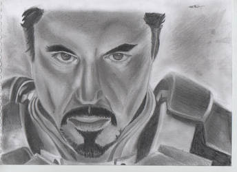 Ironman Tony Stark by tiaPhillips