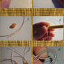 Tutorial: the Golden Fleece wire earrings