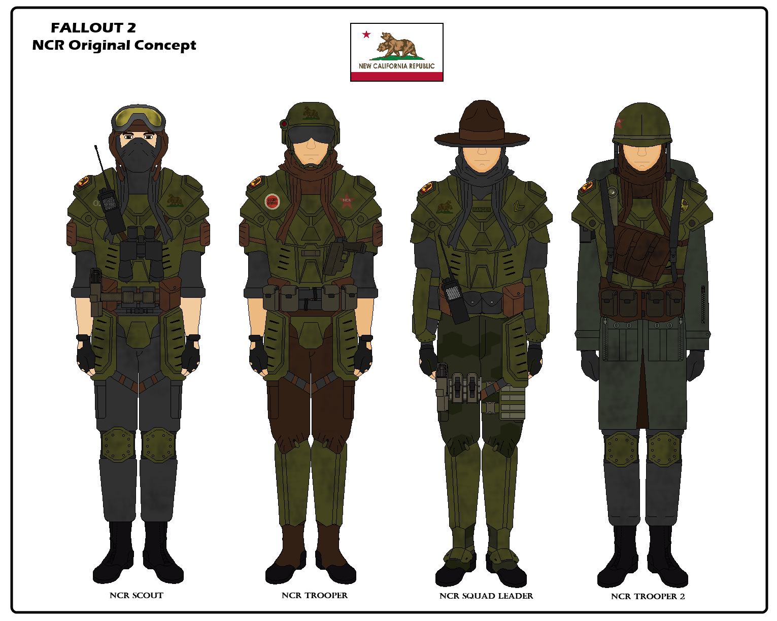 Fallout 2 Ncr Troopers By Milosh Andrich On Deviantart Fallout 2 Ncr Troopers By Milosh Andrich On Deviantart