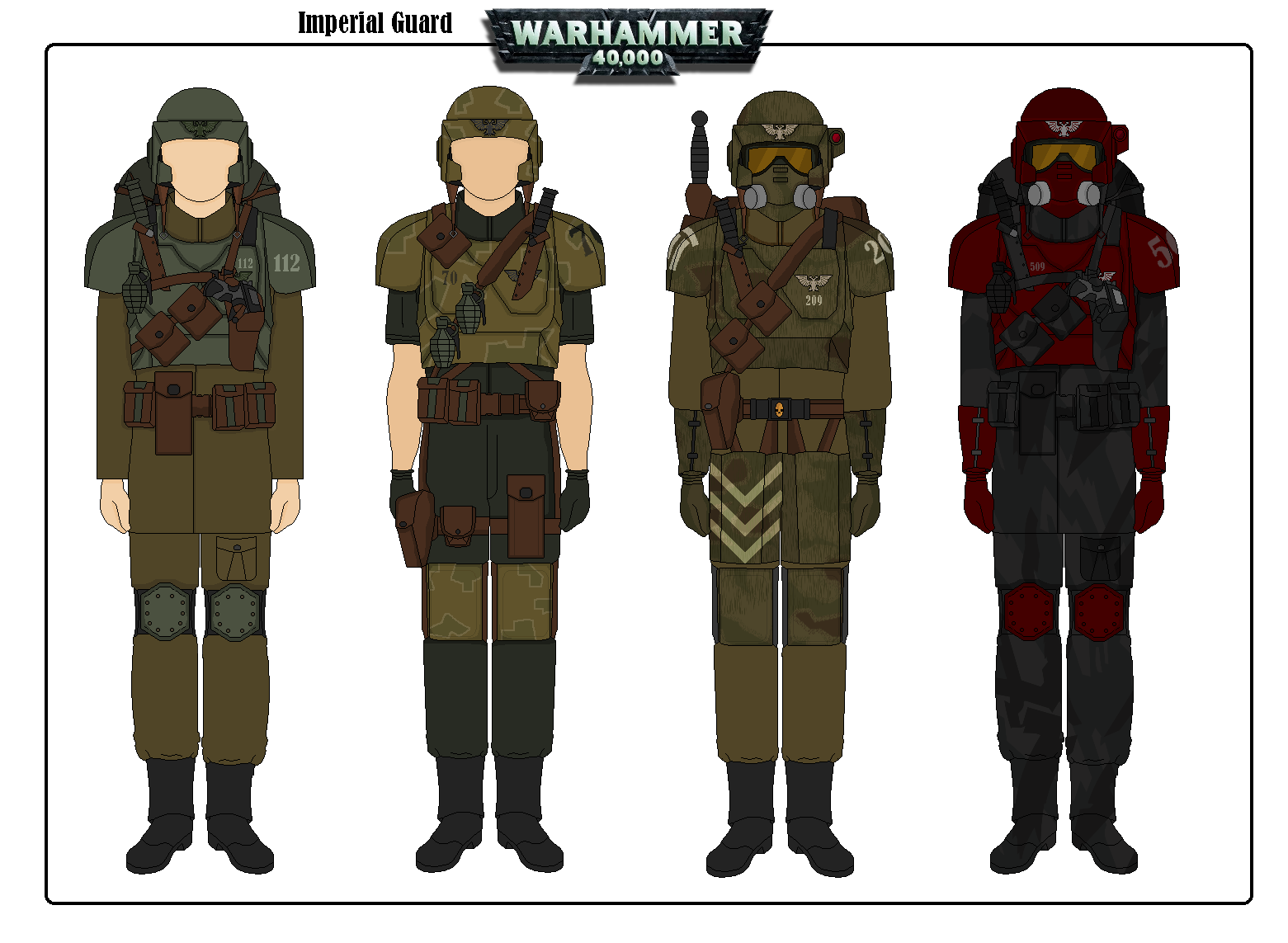 Warhammer 40k Imperial Guard Imperial Guard - Warhammer 40K by Milosh--Andrich on DeviantArt