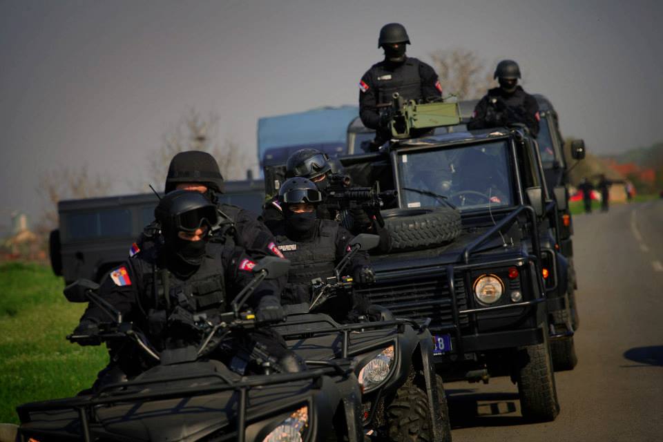 Serbian Gendarmerie Assault team