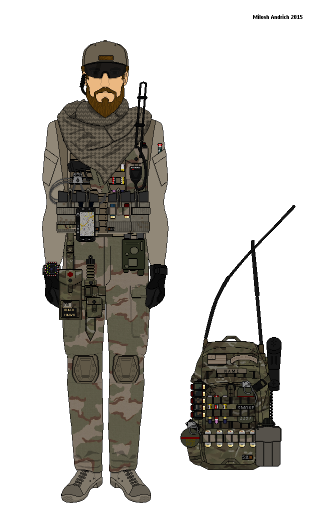 Delta force operator Afghanistan by Milosh--Andrich on DeviantArt