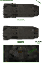 ALIEN RPG - M557 USCM APS's