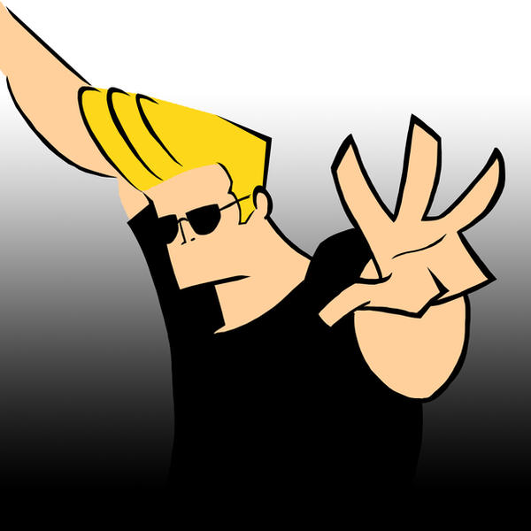 Johnny Bravo COR - Vetorizado