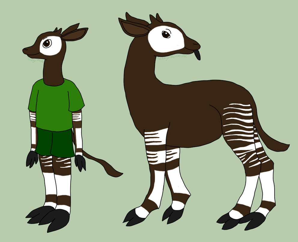Okapi by Moldy-Monster on DeviantArt