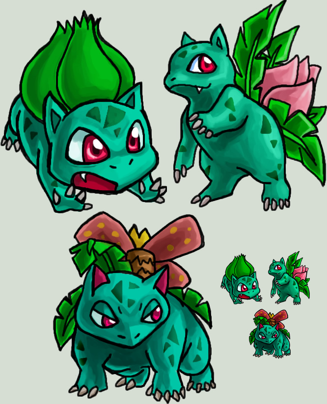 Squiby: Bulbasaur by AlkseeyaKC