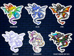 Draik Stickers by TheKristKC