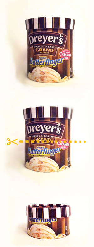 Butterfinger Icecream Lifehack