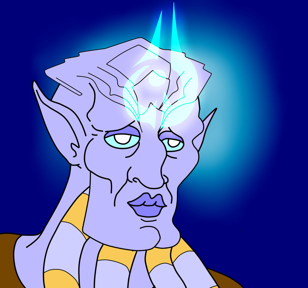 Handsome Male Draenei By Onefoxmanywords On Deviantart