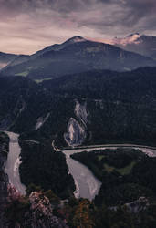The Bend of Rhine River
