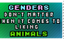 Genders: Animals