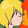 .:Finn and Flame Princess:.