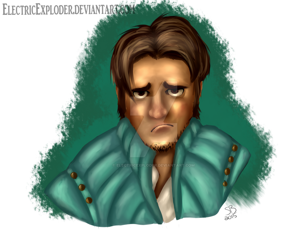 Flynn Rider Painting Attempt by ElectricExploder on DeviantArt