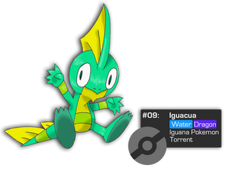 Iguacua - Iguana Pokemon