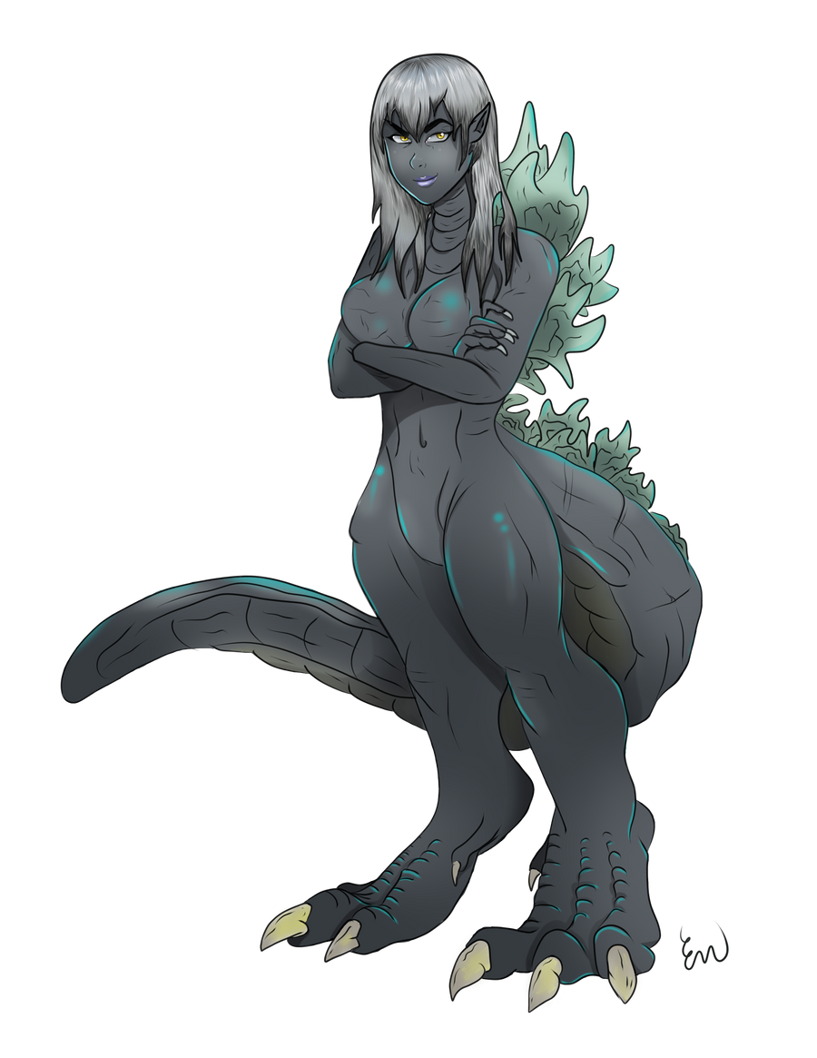 Female Godzilla by ultimateEman on DeviantArt