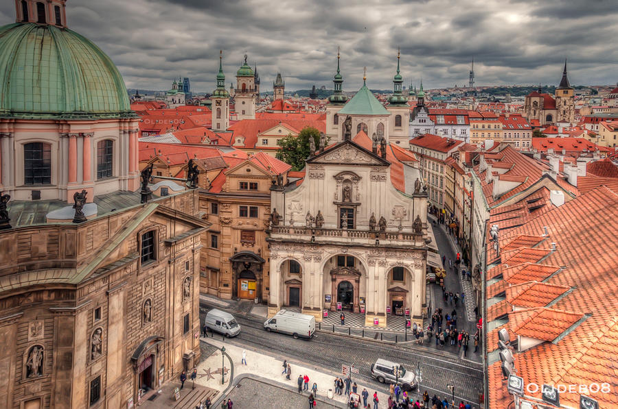 Roofs of Prague IV by olideb08